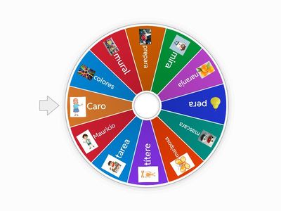 Ruleta Letra r suave. 