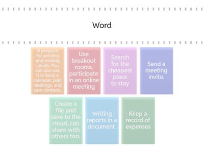 Software types & office tasks