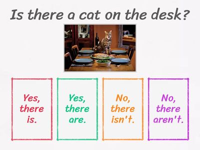  There is/are (short answers) 