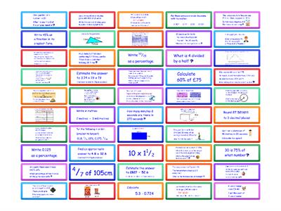 Level 3 Numeracy Practise (before assessment)
