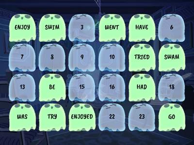 MEMOTEST REGULAR IRREGULAR VERBS