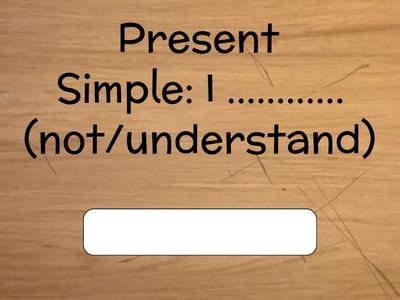 Present Simple, Present Progressive