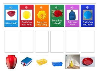 Tìm Đúng Màu cho vật tương ứng