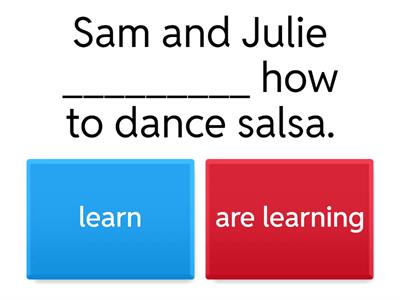 A2+  | Present Simple / Present Continuous