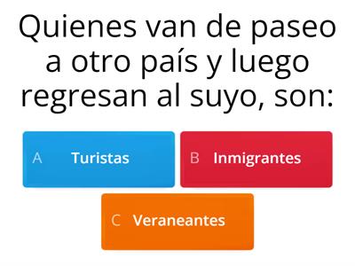 Inmigrantes 2do básico