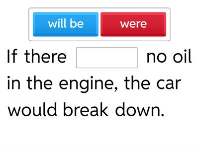 Conditionals - Type 0, 1, 2