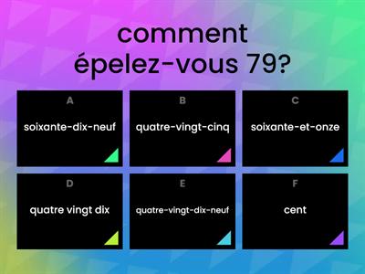 quiz français