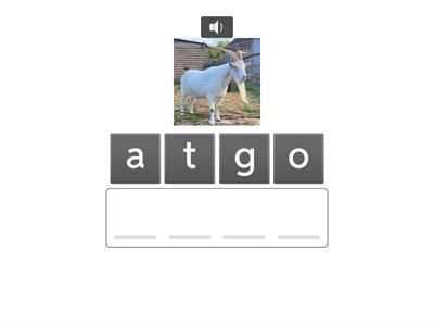 Hard G Words Anagrams