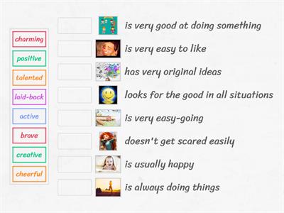 Think B1 Module 1. Character