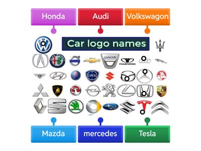 Car logos name