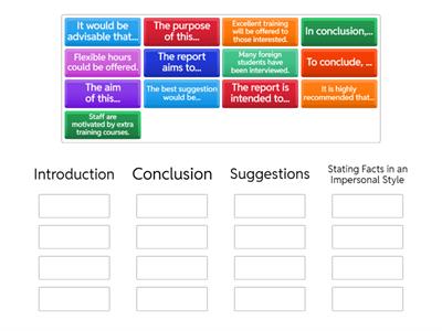 Writing a Report FCE
