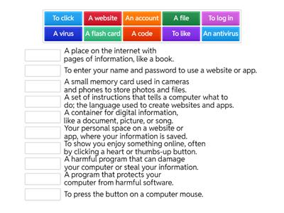 Tech and Internet Terms for B1 Students