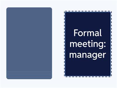 Role-play cards: greetings and introductions 