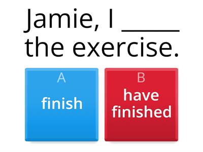 Present simple vs present perfect
