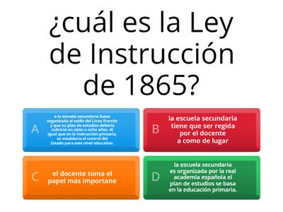 educacion secundaria