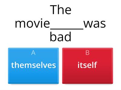 Ipd - Reflexives - Nível intermediário
