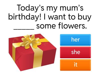 Object pronouns - opzione corretta