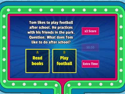 Reading Practice (2)