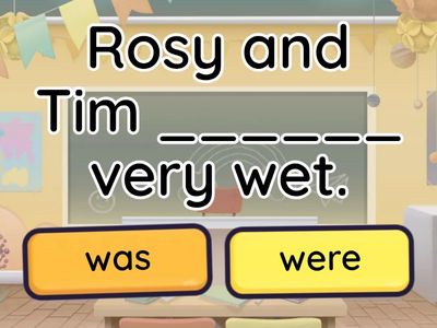 was/were/wasn't/weren't