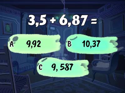 Suma y resta con decimales