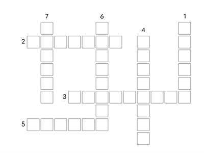 Кроссворд. Дни недели на английском