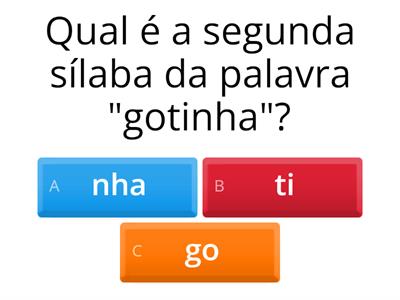 O Inspetor das sílabas - Consciência fonológica