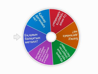 Заттардың балқу және қайнау температурасы