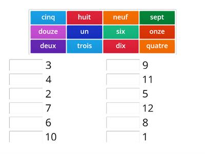 Chez nous 1:1c  - nummer 1-12