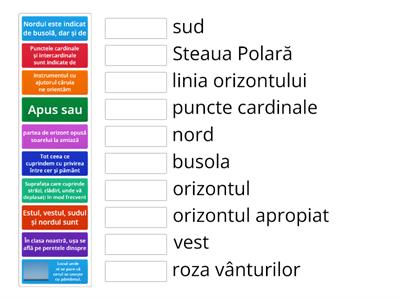 Test de evaluare la geografie