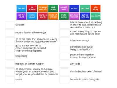 Gateway C1 Unit 3 Vocabulary: separable and inseparable phrasal verbs