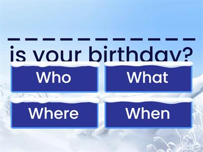 Interrogative Pronoun