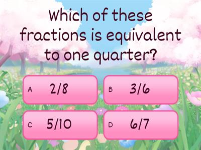 Equivalent fractions 