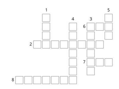 Memory Crossword