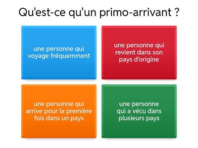 Comprendre les Primo-Arrivants et les Réfugiés