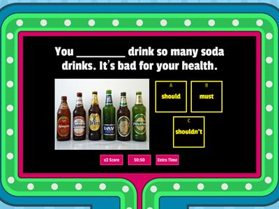 MODAL VERBS: MUST SHOULD NEED TO HAVE TO