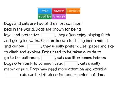 Transition words for informational writing 