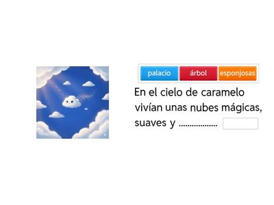 Cuento"La nube de todos los colores"