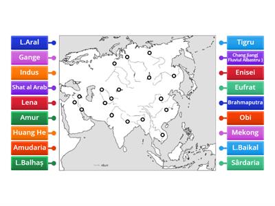  Asia - Hidrografie