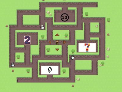 КопMaze Chase! Ordinal Numbers