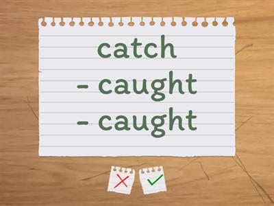 6 класс - Неправильные глаголы 7 часть 1