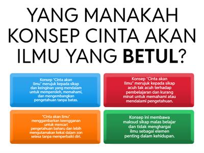 CINTA AKAN ILMU <3