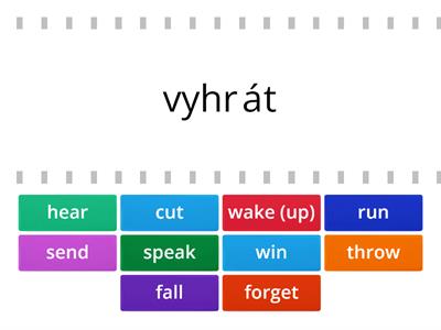 Irregular verbs 3 - Czech-English