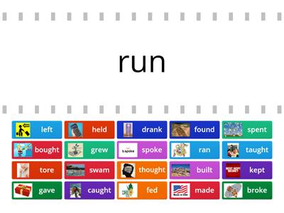  Irregular verbs past tense