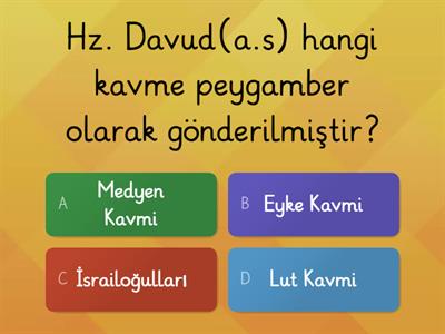 Hz. Davud(a.s)  ve Hz. Süleyman(a.s)