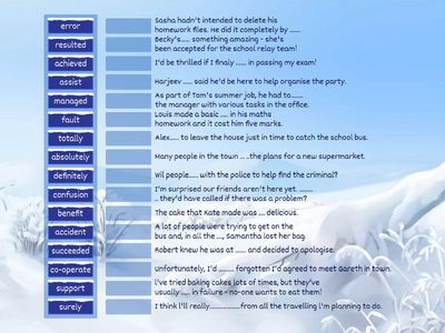 Meaning of words (FCE)