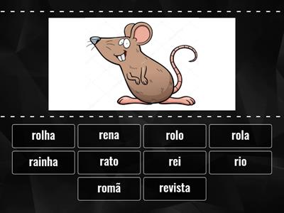 28 palavras: palavras até rato