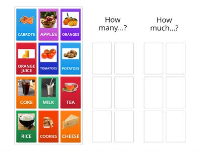 How many? / How much? (Food)