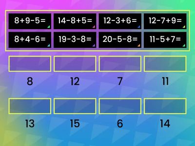 ПРИМЕРЫ С ПЕРЕХОДОМ ЧЕРЕЗ ДЕСЯТОК. 2 действия
