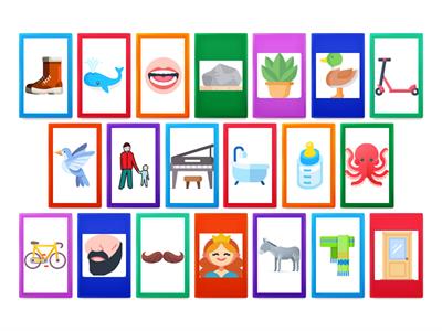 Palabras con "P" y "B"