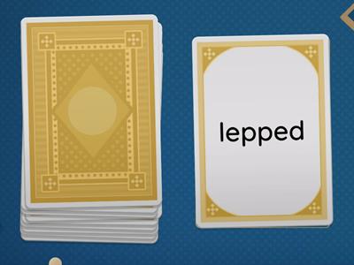 Nonsense words - 3 great rules - drop/doubling